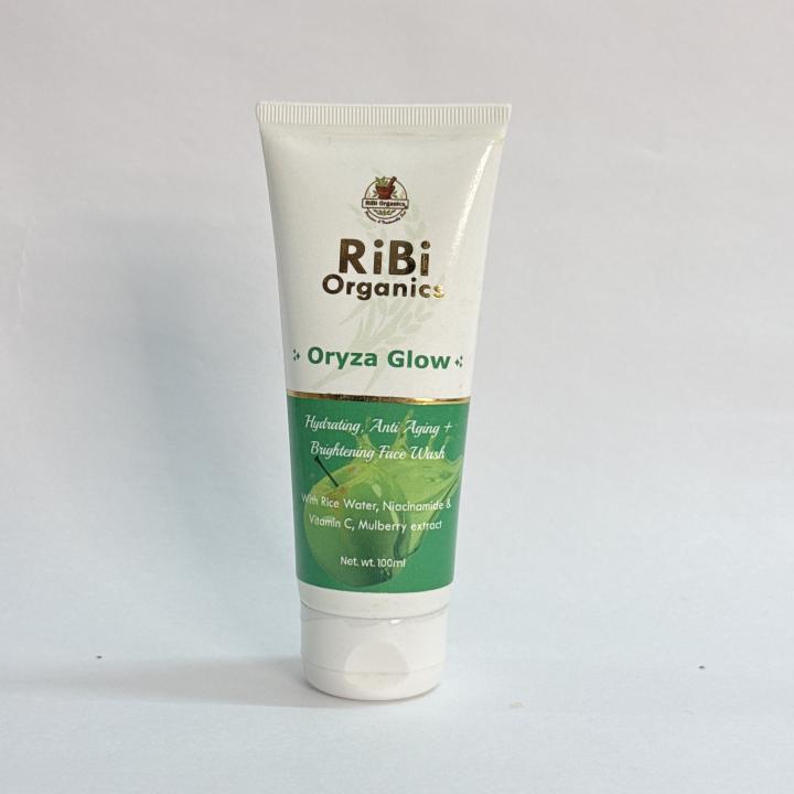 Oryza Glow Face Wash with Rice Water + Niacinamide + Vitamin c , Mulberry Extract